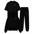 BLACKOUT TRACKSUIT SET