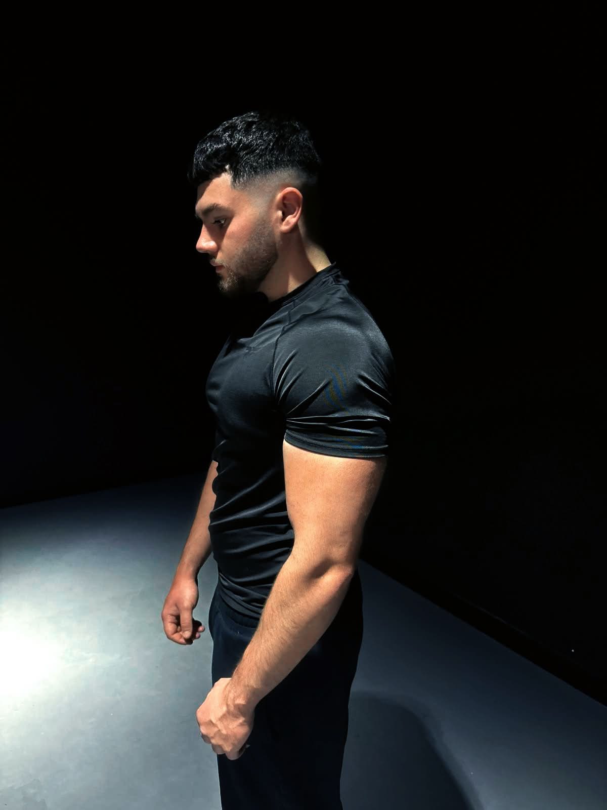 Black Compression Tee