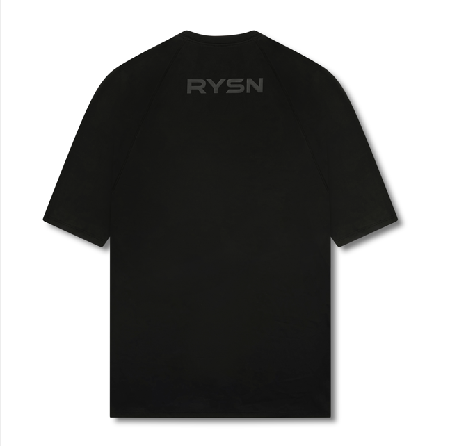 BLACK COMPRESSION TEE