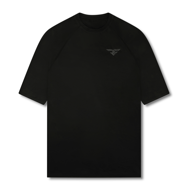 BLACK COMPRESSION TEE